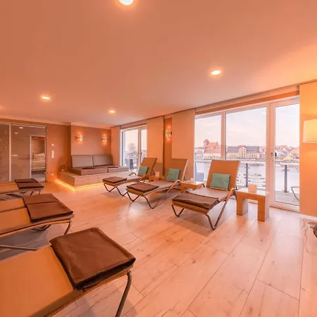 Apartment Hafenblick - In Der Hafenresidenz Mit Balkon & Wasserblick