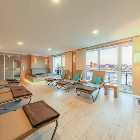 Hafenblick - In Der Hafenresidenz Mit Balkon & Wasserblick Appartement Waren (Mueritz)